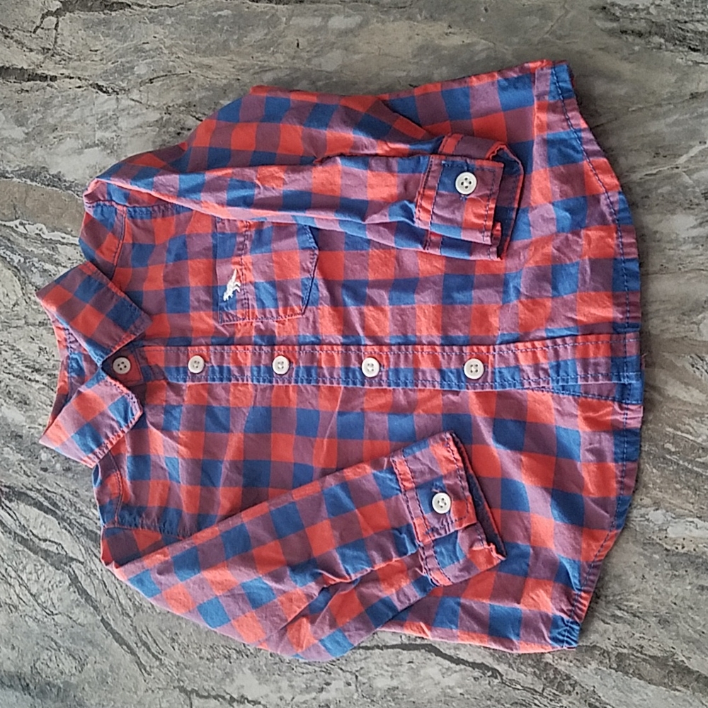 2 peice denim pants and dress shirt